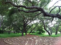 Labyrinth at La Casa de Maria